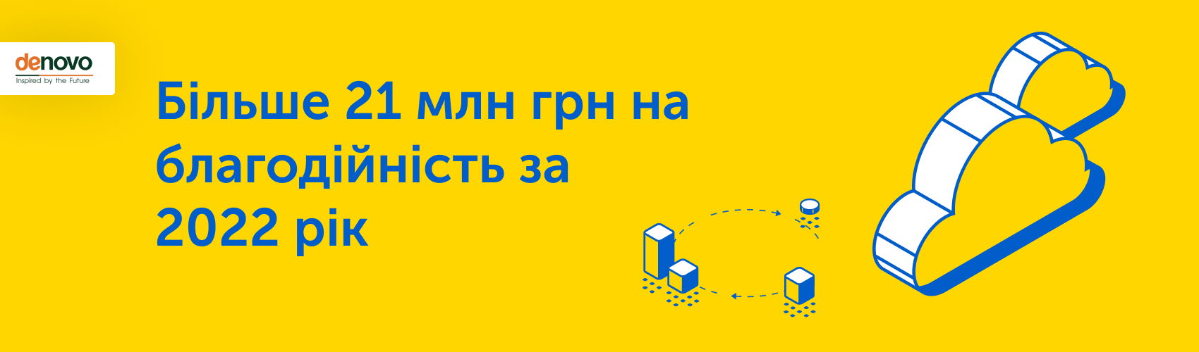 Благотворительность De Novo в 2022 году
