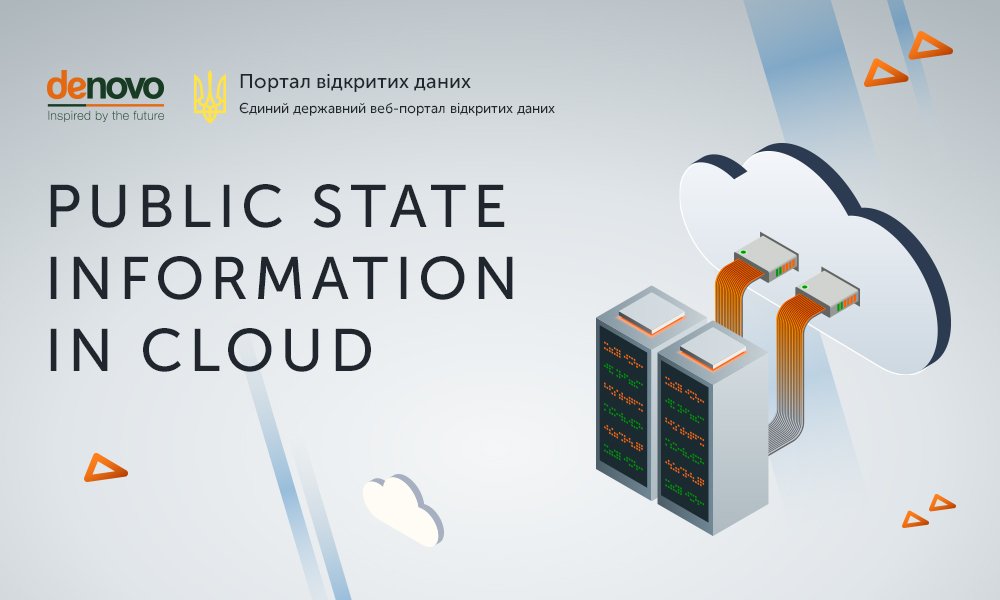 De Novo Cloud to Ensure Access to Public State Information on data.gov.ua