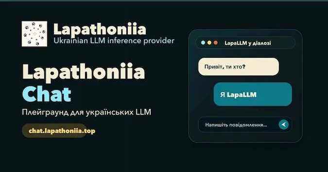 Lapathoniia Chat Ukrainian LLM
