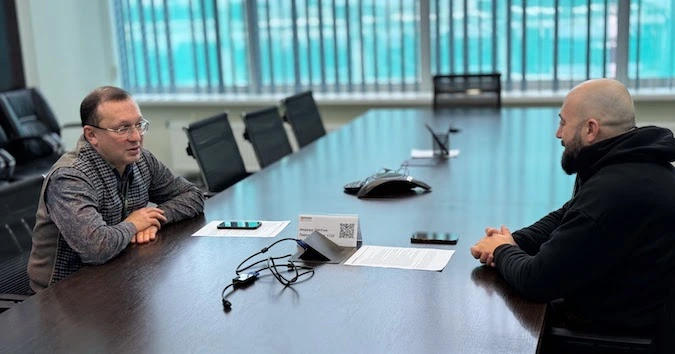 Maxym Ageev, CEO De Novo in office