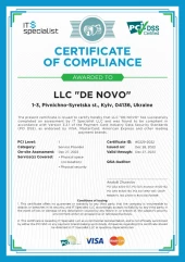 Data center compliance with PCI DSS L1 requirements