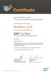 SAP Certified in Cloud and Insfrastructure Operations